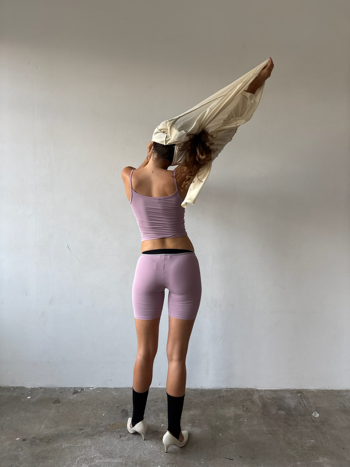 Bike Shorts - Lilac